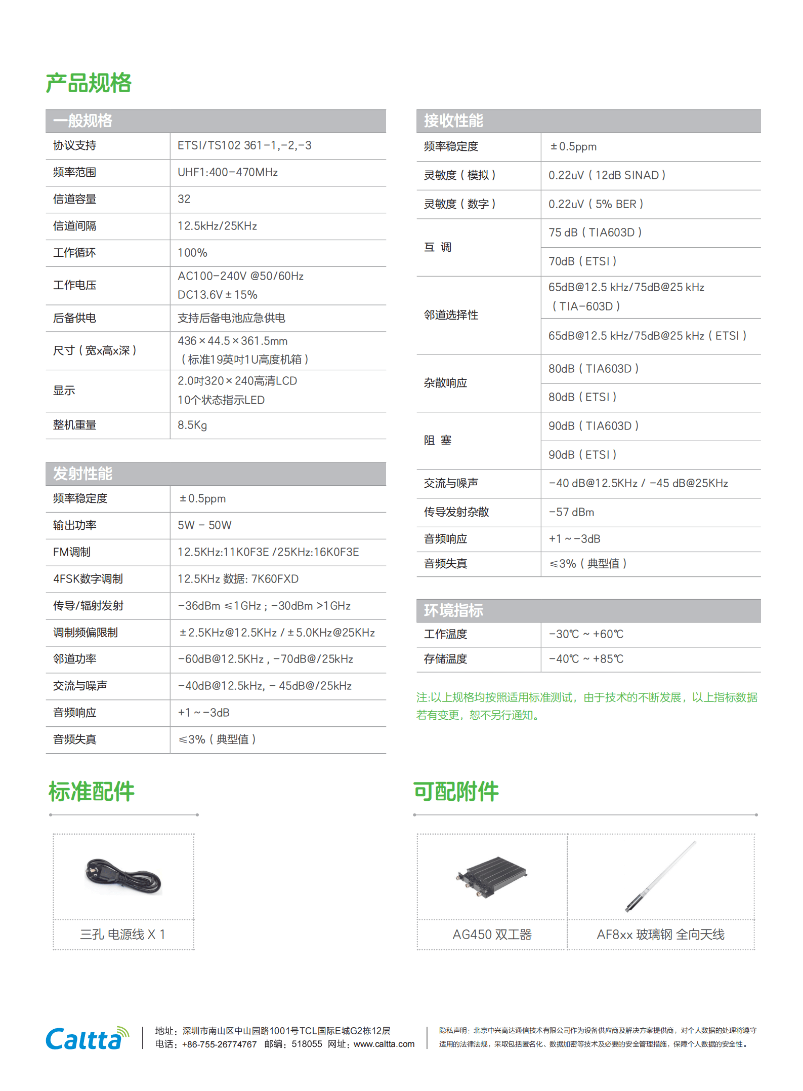 中兴高达PR900 窄带数字中转台