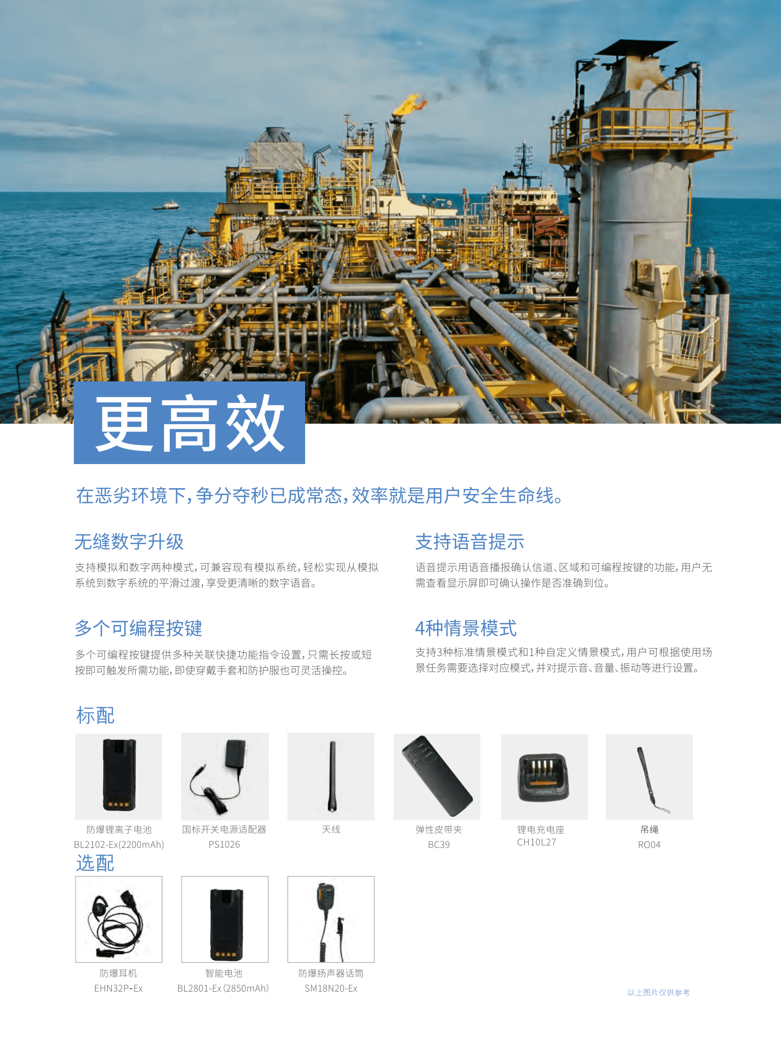 海能达(Hyreta) HP700 防爆对讲机 CQST